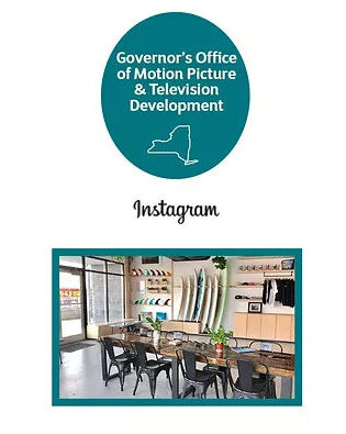 NY Governor's Office of Motion Picture & Television Development Instagram Feature